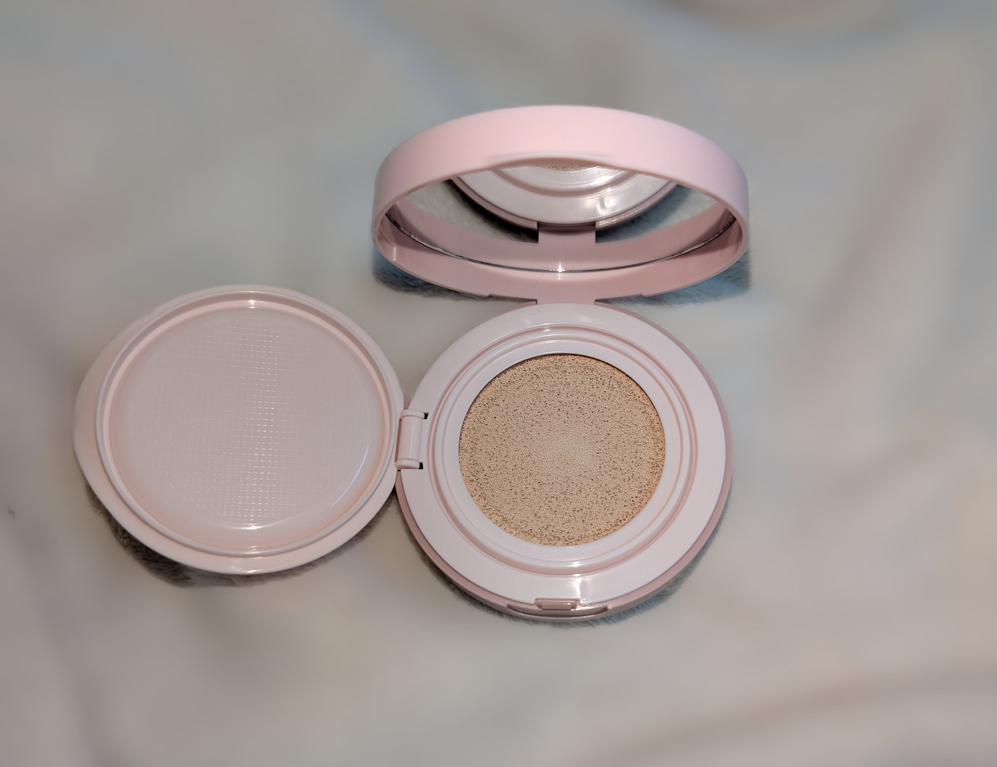 フィットグロウクッション 01 ライト/キャンメイク/クッションファンデーションを使ったクチコミ（3枚目）