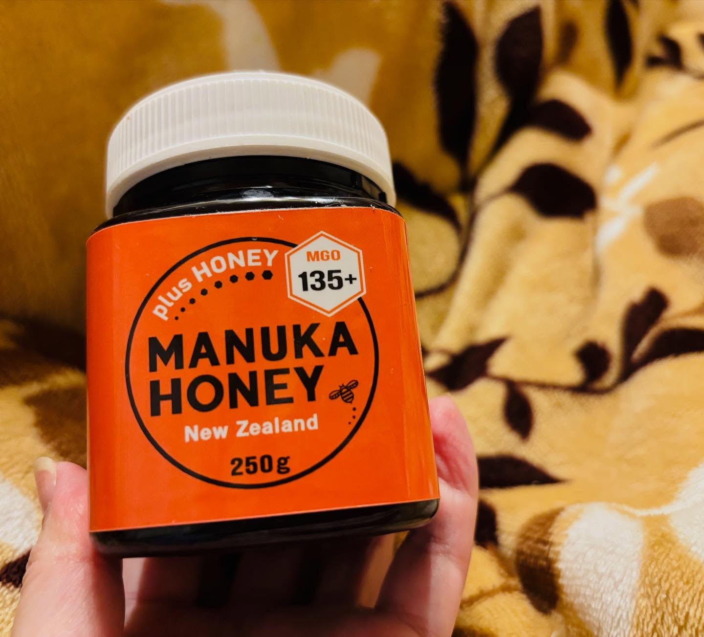 マヌカハニー MGO135+/plusHONEY/食品を使ったクチコミ（1枚目）