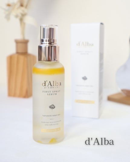 ダルバ ホワイトトリュフファーストスプレーセラム/ダルバ/ミスト状化粧水を使ったクチコミ(1枚目)