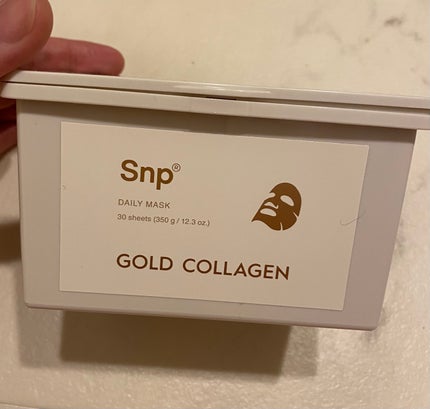 ゴールドコラーゲンデイリーマスク/SNP/シートマスク・パックを使ったクチコミ(1枚目)