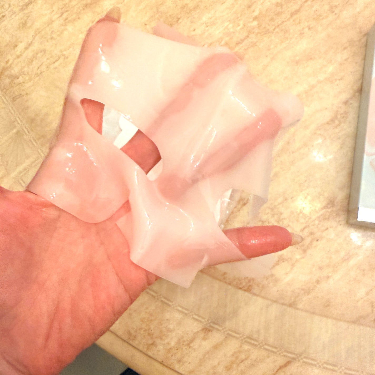 PDRNリジュべネティングフルインハイドロゲルマスク/SAM'U/シートマスク・パックを使ったクチコミ(3枚目)