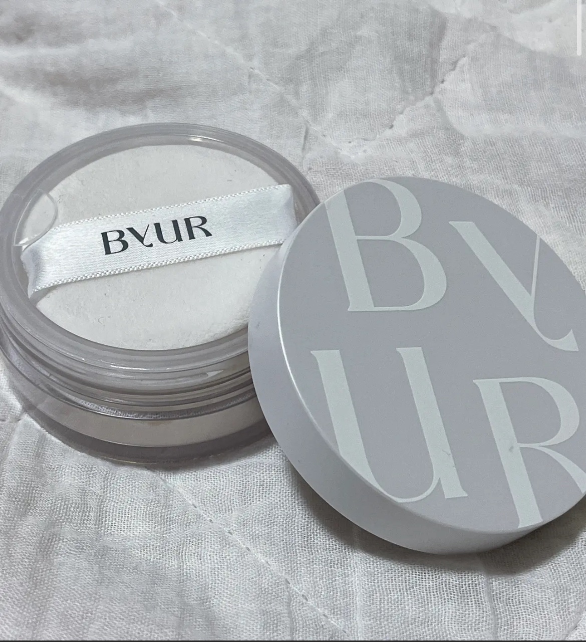 セラムフィット ルースフェイスパウダー/ByUR/ルースパウダーを使ったクチコミ（1枚目）