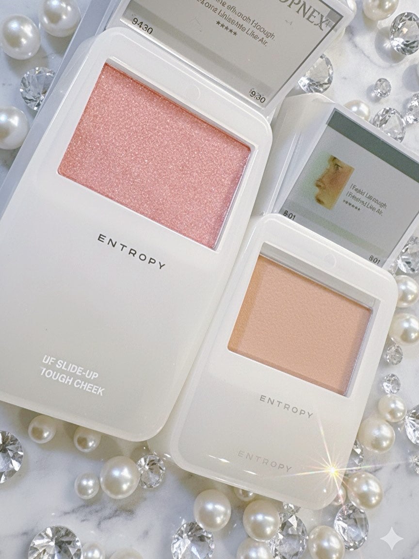 スライドアップドウチーク/ENTROPY/ジェル・クリームチークを使ったクチコミ(2枚目)