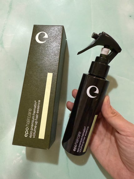 エポプレミアムヘマチン/epo/洗い流すヘアトリートメントを使ったクチコミ(1枚目)