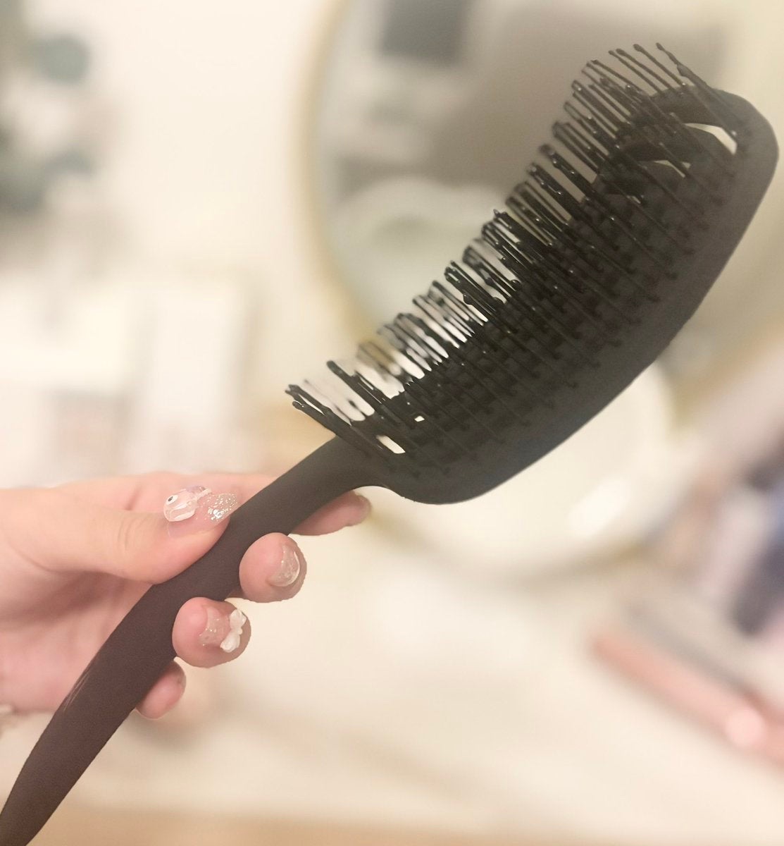 87saku ハナサク 速乾ブラシ/87saku/ヘアブラシを使ったクチコミ（2枚目）