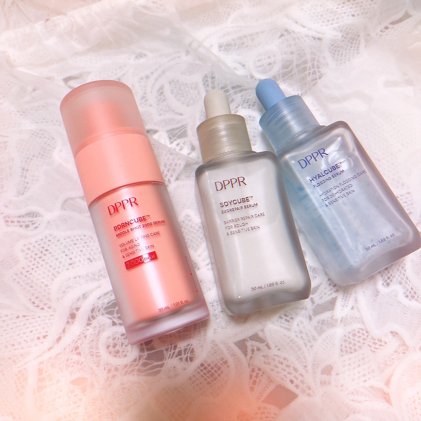 SOYキューブ豆乳セラム/DPPR/ブースター・導入液を使ったクチコミ（1枚目）