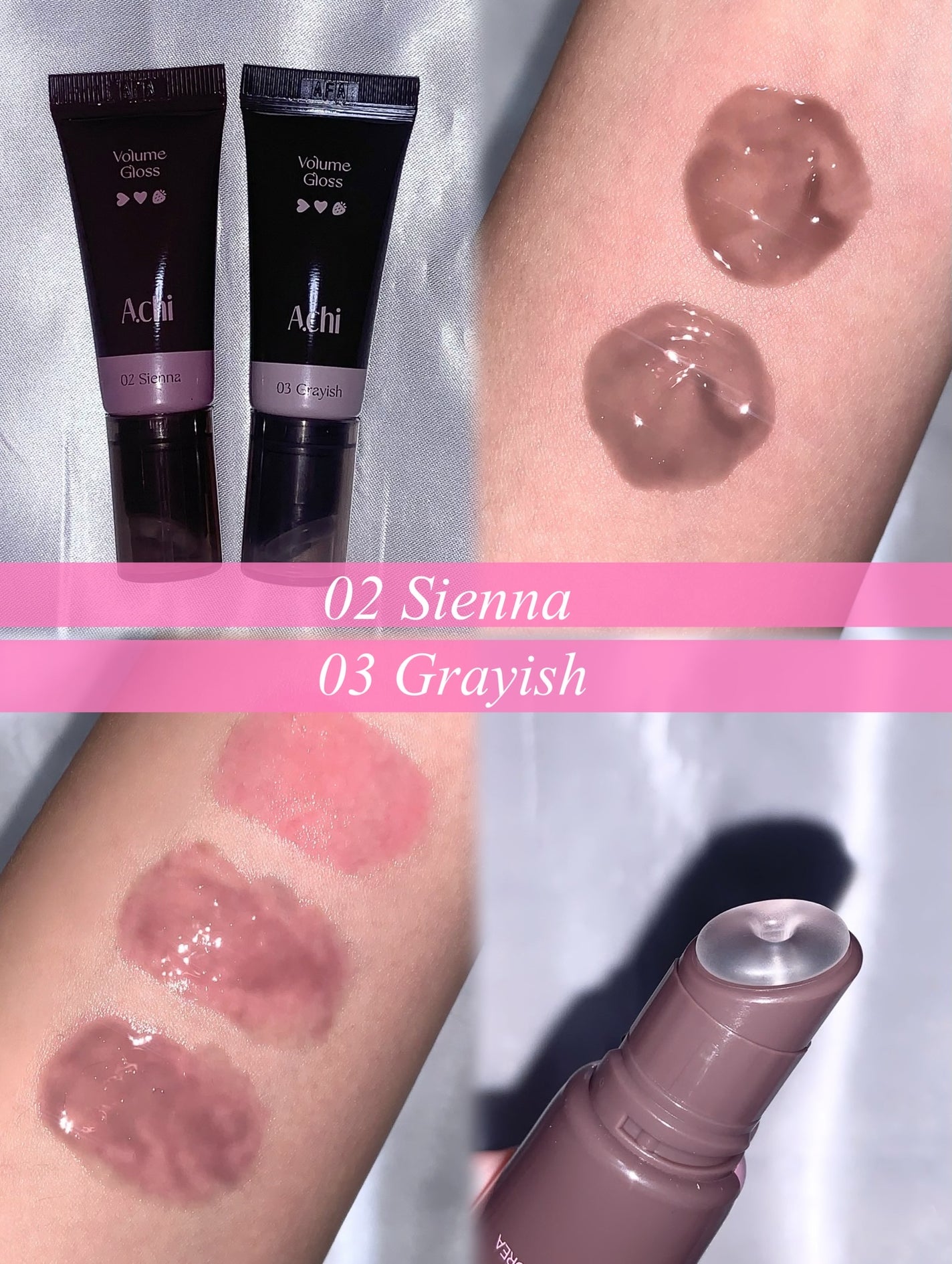 ðµððð ð on LIPS ãA.chiãããªã¥ãŒã ã°ãã¹ã02Sienna/03Glayi..ãïŒ2æç®ïŒ