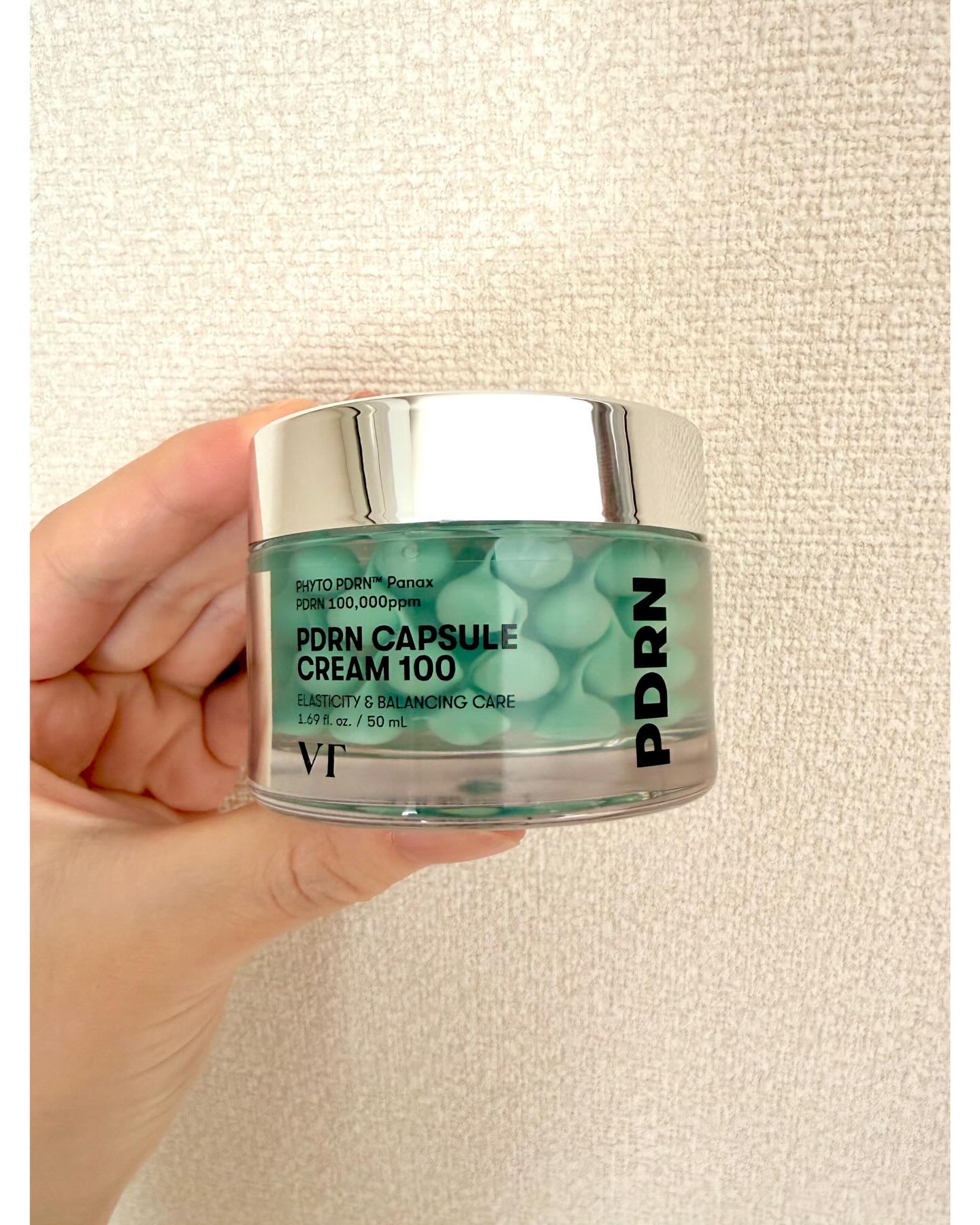PDRN カプセルクリーム 100/VT/フェイスクリームを使ったクチコミ（1枚目）