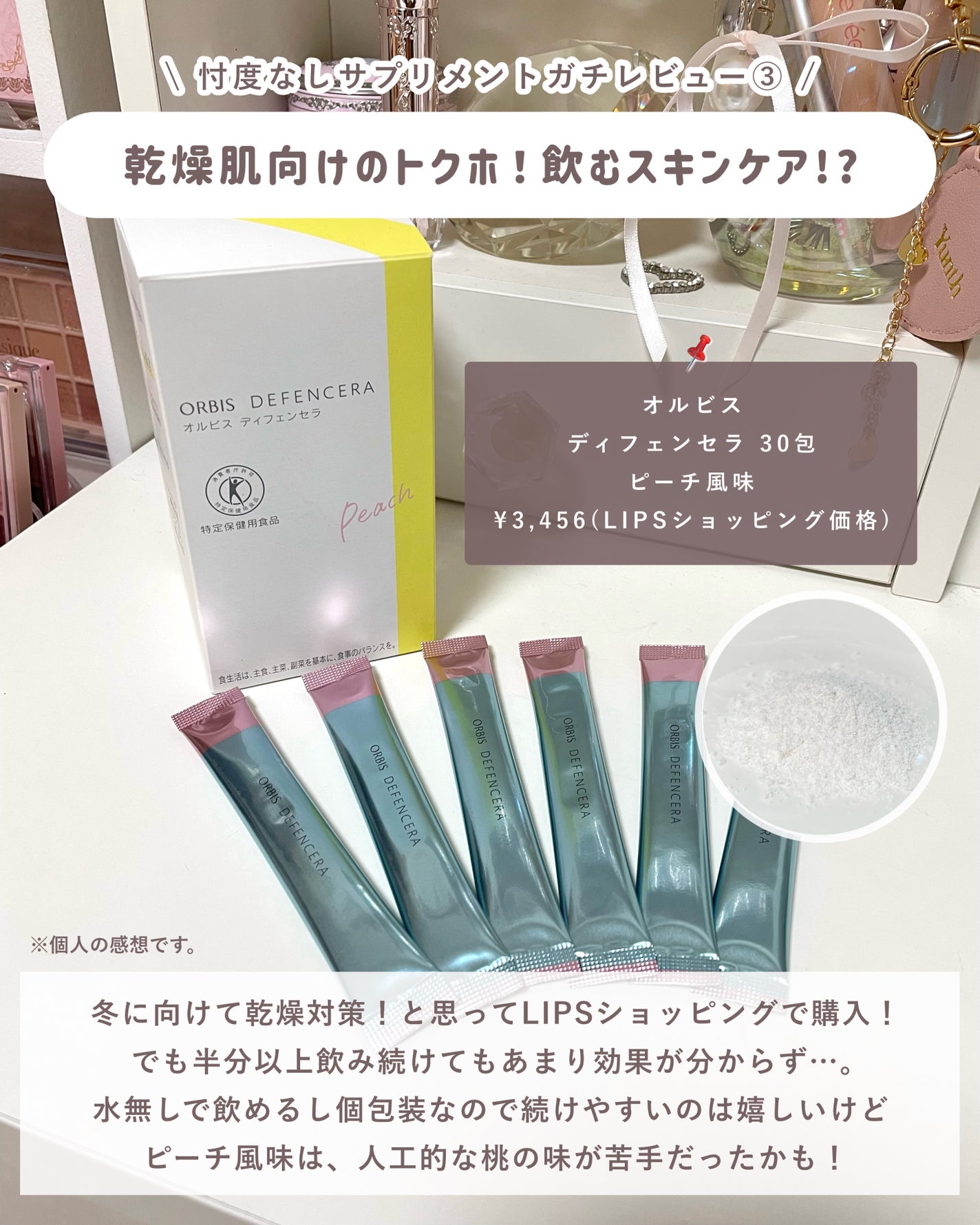 DHC ルテイン光対策/DHC/健康サプリメントを使ったクチコミ(4枚目)