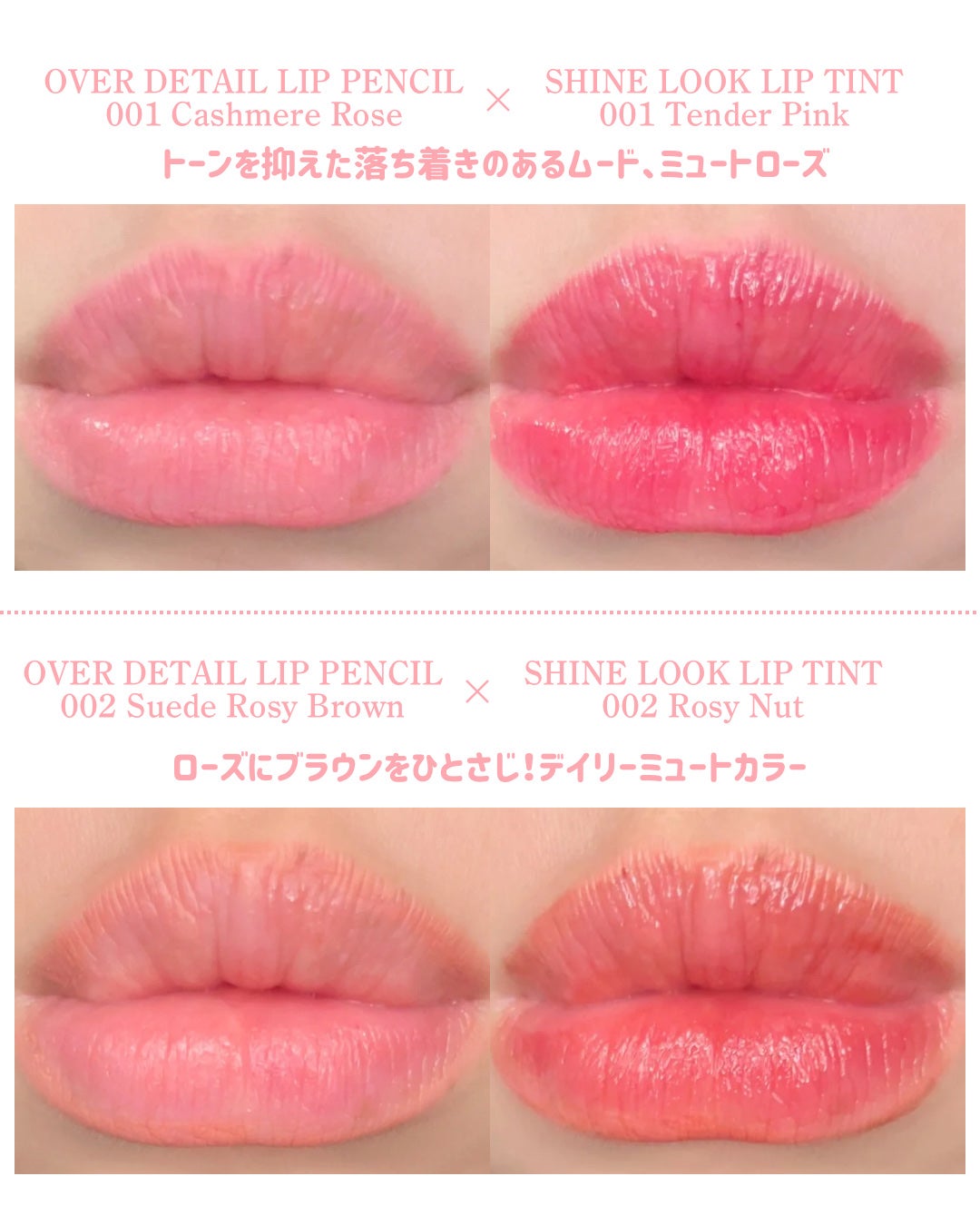 シャインロックリップティント/nonoer/リップティントを使ったクチコミ(8枚目)