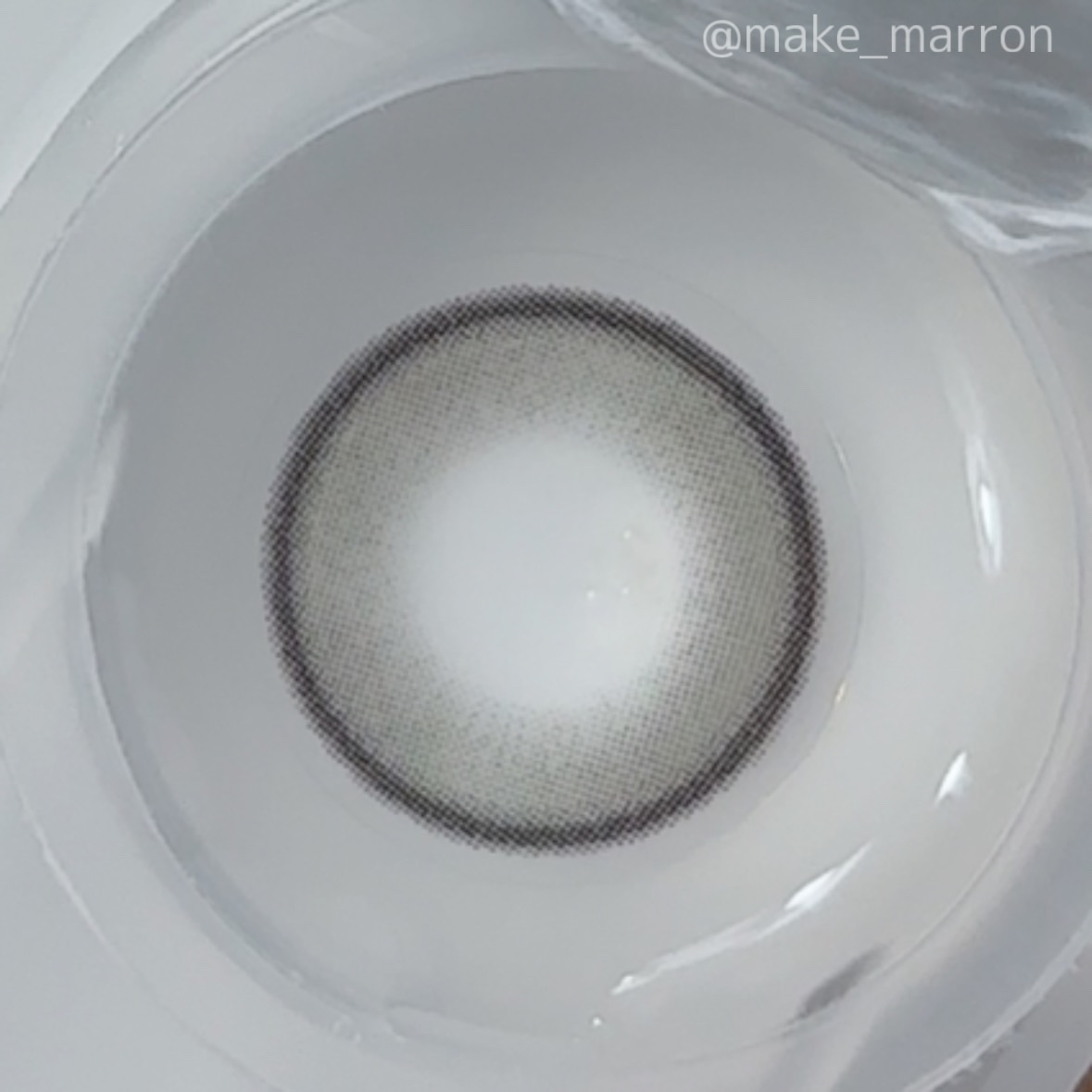 lunar/meilly/ワンデー（１DAY）カラコンを使ったクチコミ（3枚目）