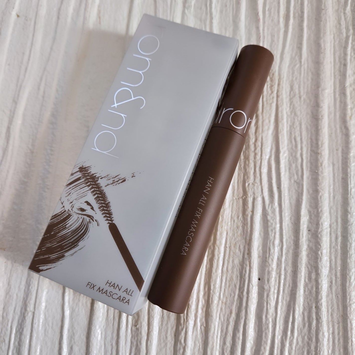 ハンオールフィックスマスカラ/rom&nd/マスカラを使ったクチコミ(1枚目)