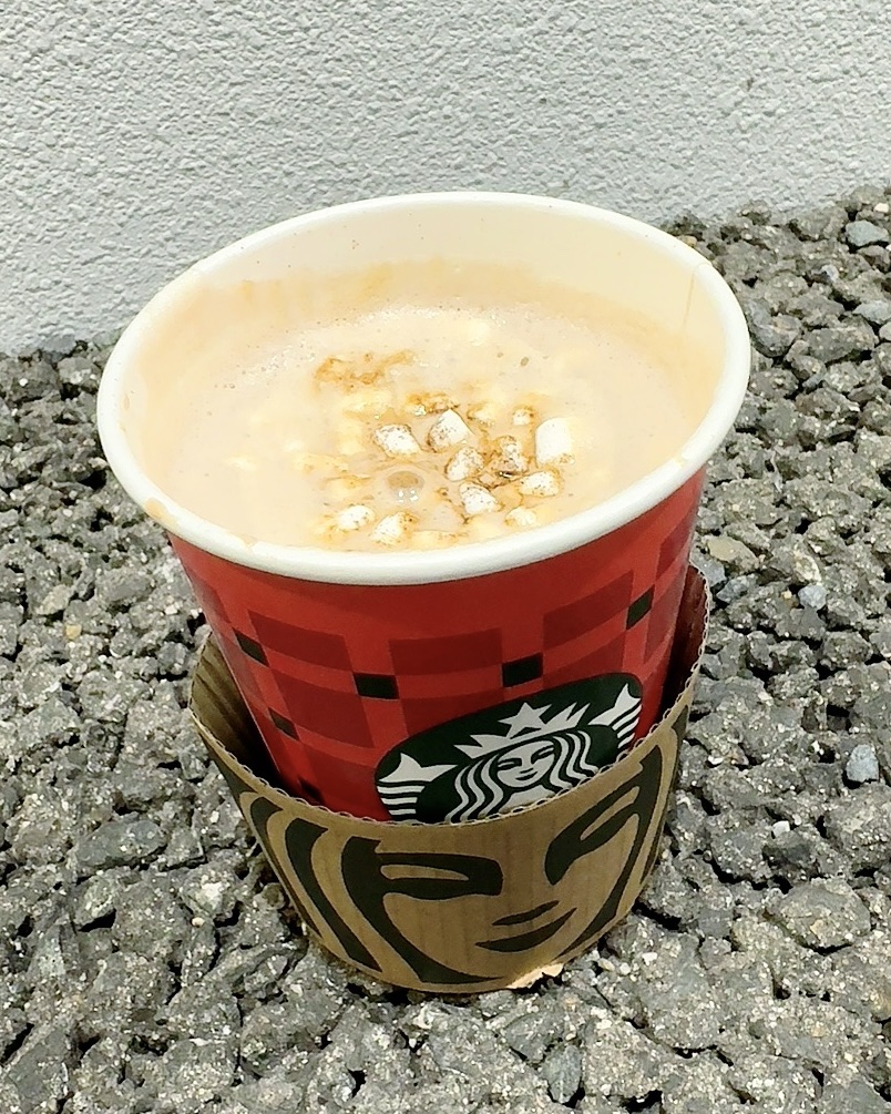 スモア チョコレート ラテ/スターバックス/その他ドリンクを使ったクチコミ（1枚目）