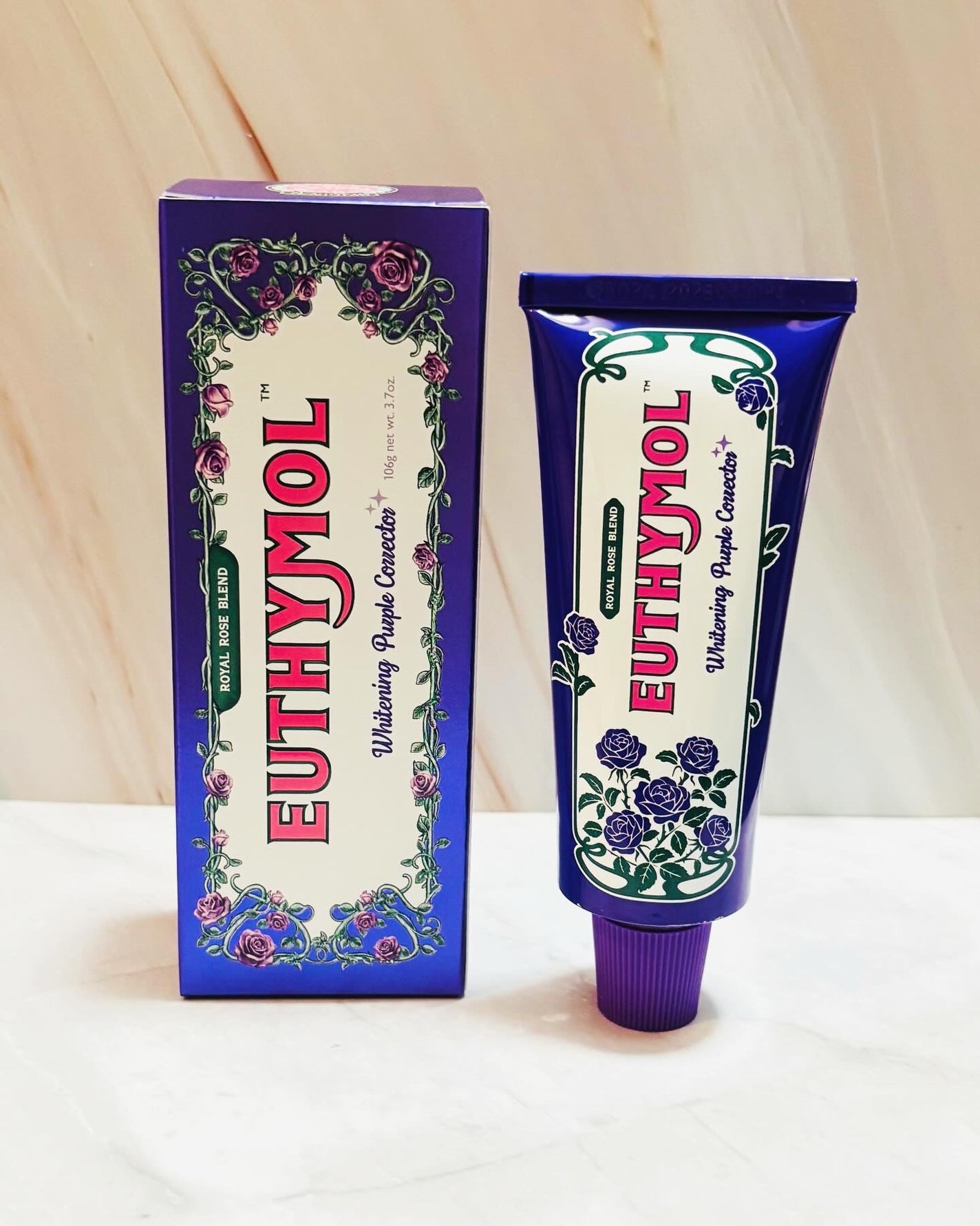 パープルコレクターロイヤルローズブレンド/EUTHYMOL/歯磨き粉を使ったクチコミ(3枚目)