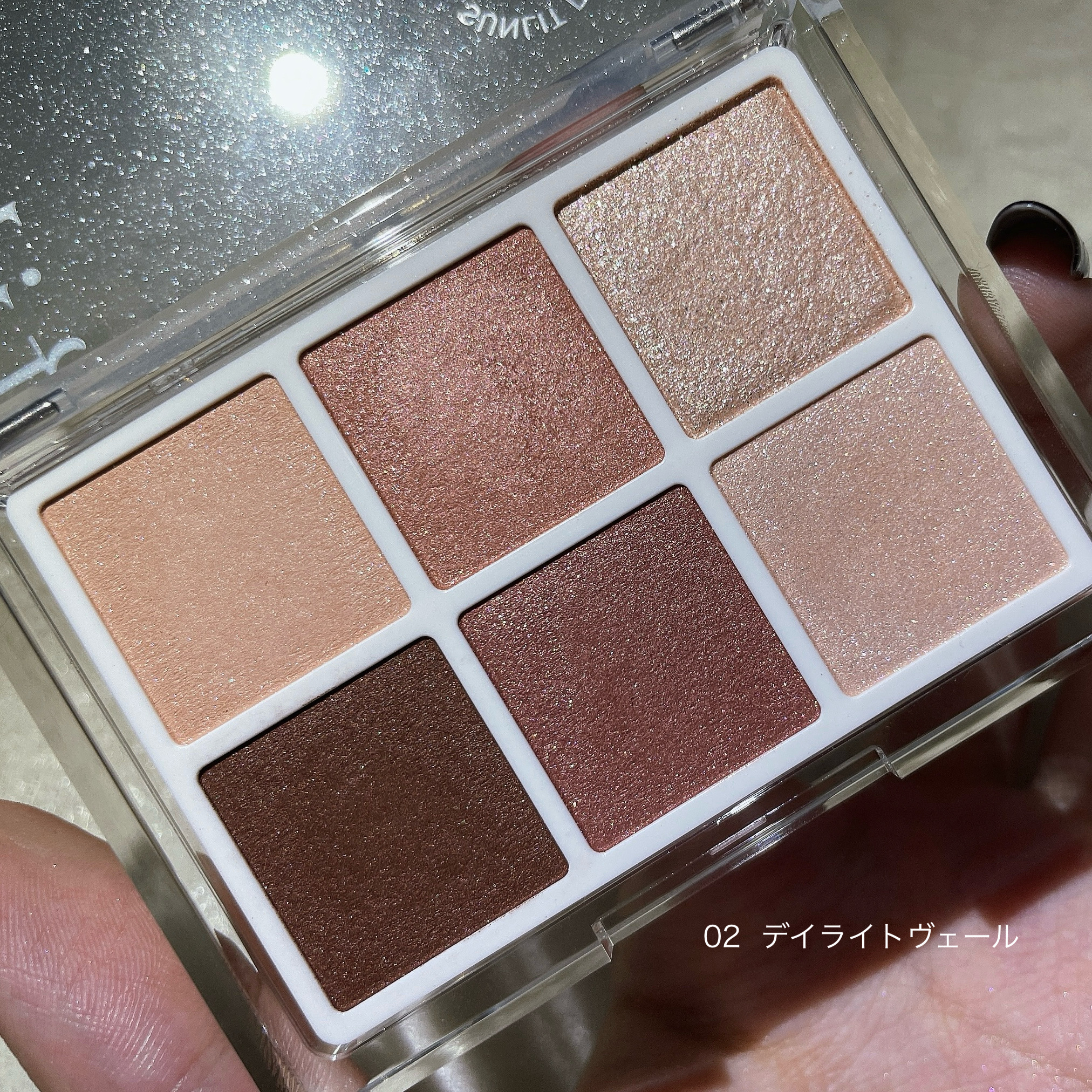 ティルナス  パールコア アイパレット/tilnus/アイシャドウパレットを使ったクチコミ（3枚目）