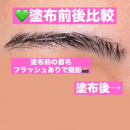 ハンオールブロウカラ/rom&nd/眉マスカラを使ったクチコミ(2枚目)