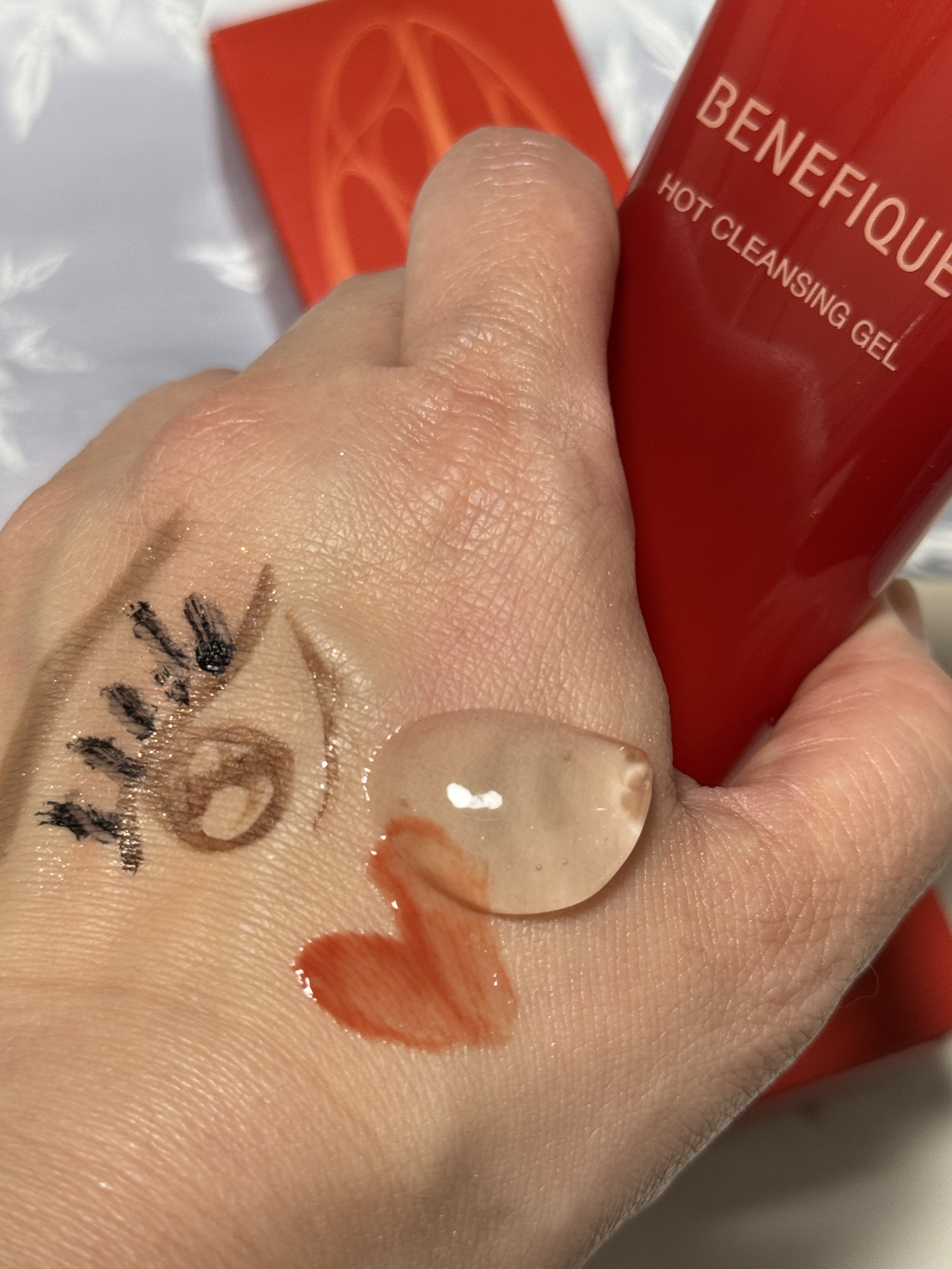 ベネフィーク　ホットクレンジングジェル/BENEFIQUE/クレンジングジェルを使ったクチコミ（3枚目）