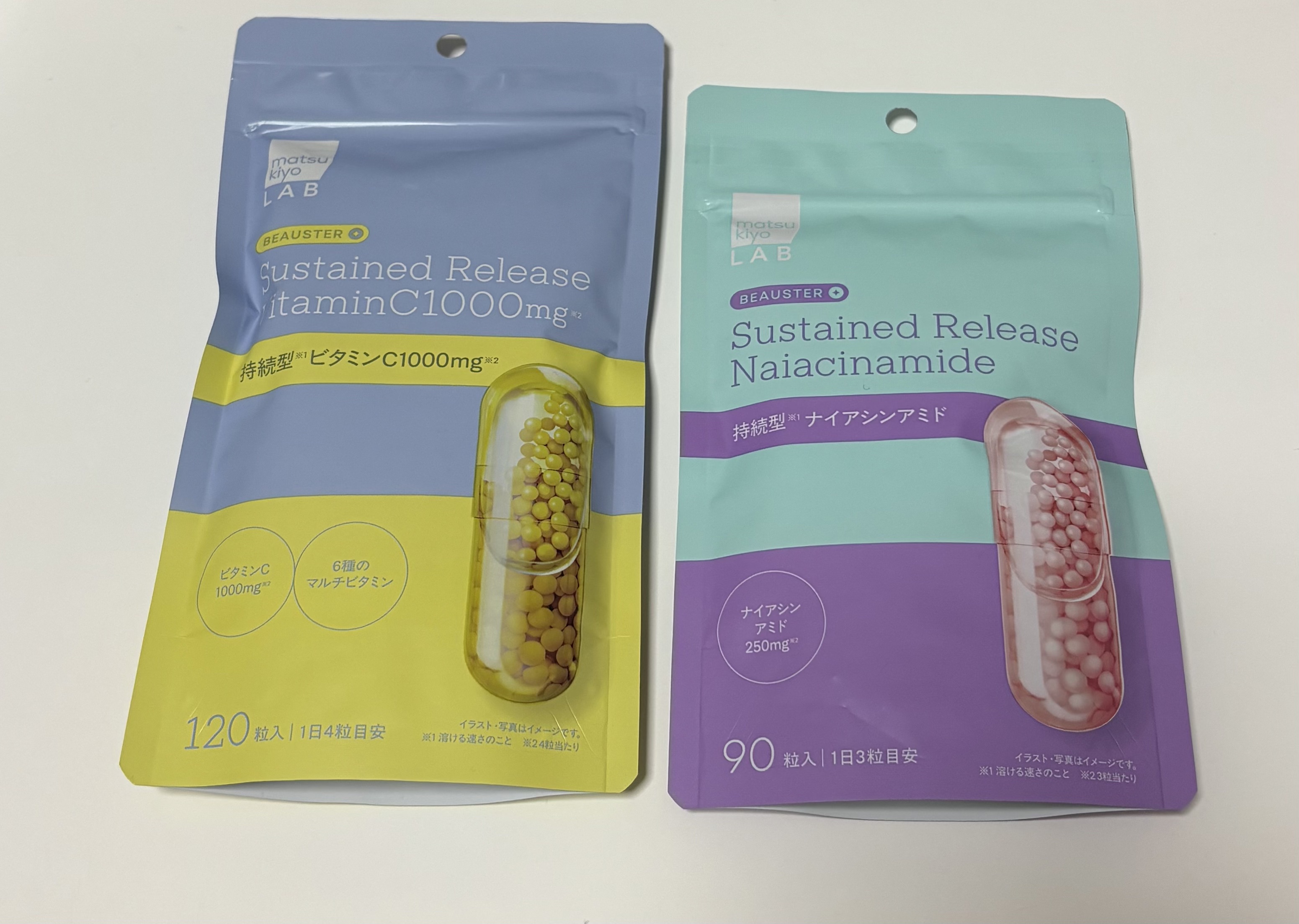 ビュースター 持続型ビタミンC1000/matsukiyo LAB/美容サプリメントを使ったクチコミ（1枚目）