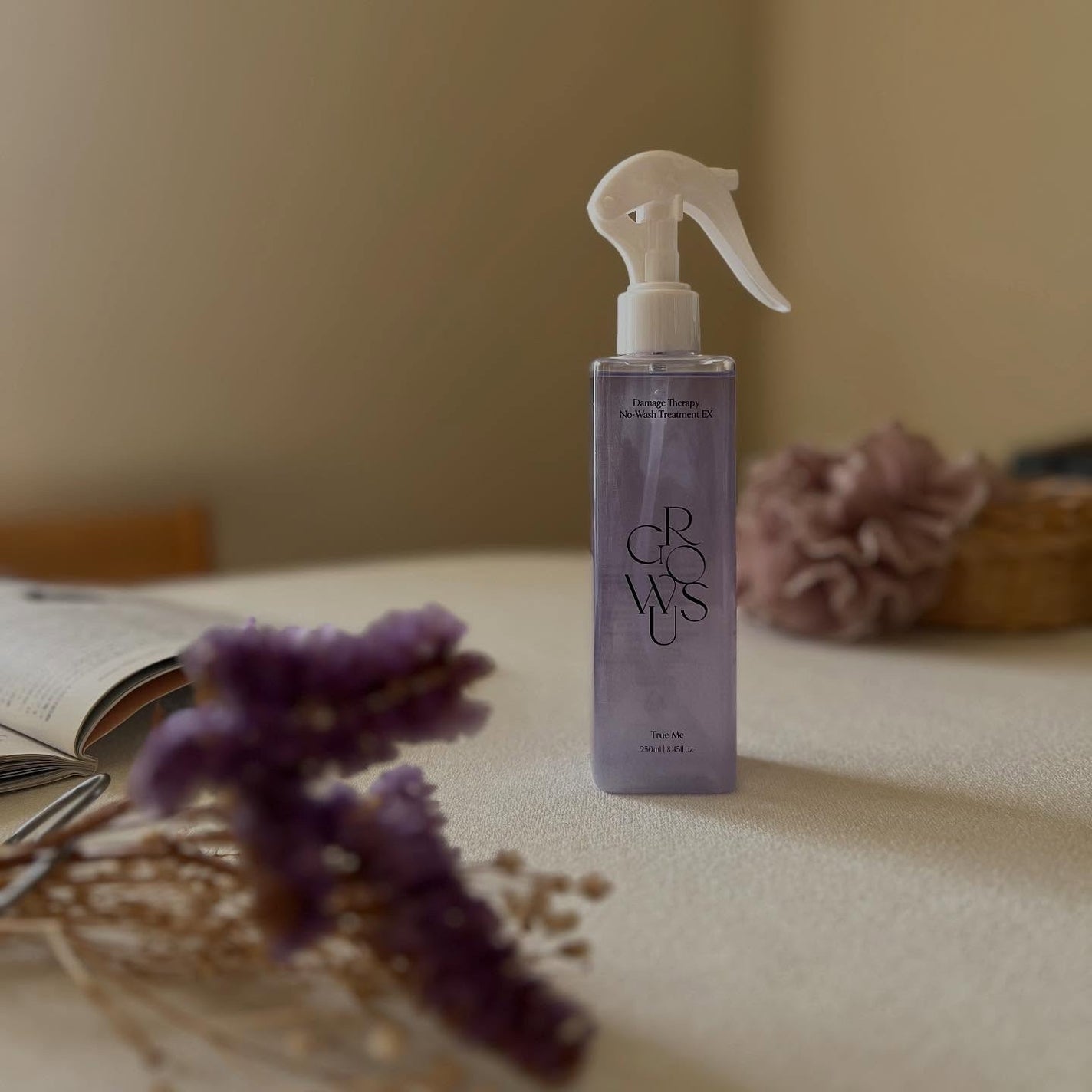 ダメージセラピーノーウォッシュトリートメントEXトゥルーミー (ムスクの香り)/GROWUS/ヘアミストを使ったクチコミ(4枚目)