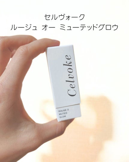 セルヴォーク ルージュ オー ミューテッドグロウ/Celvoke/口紅を使ったクチコミ(1枚目)