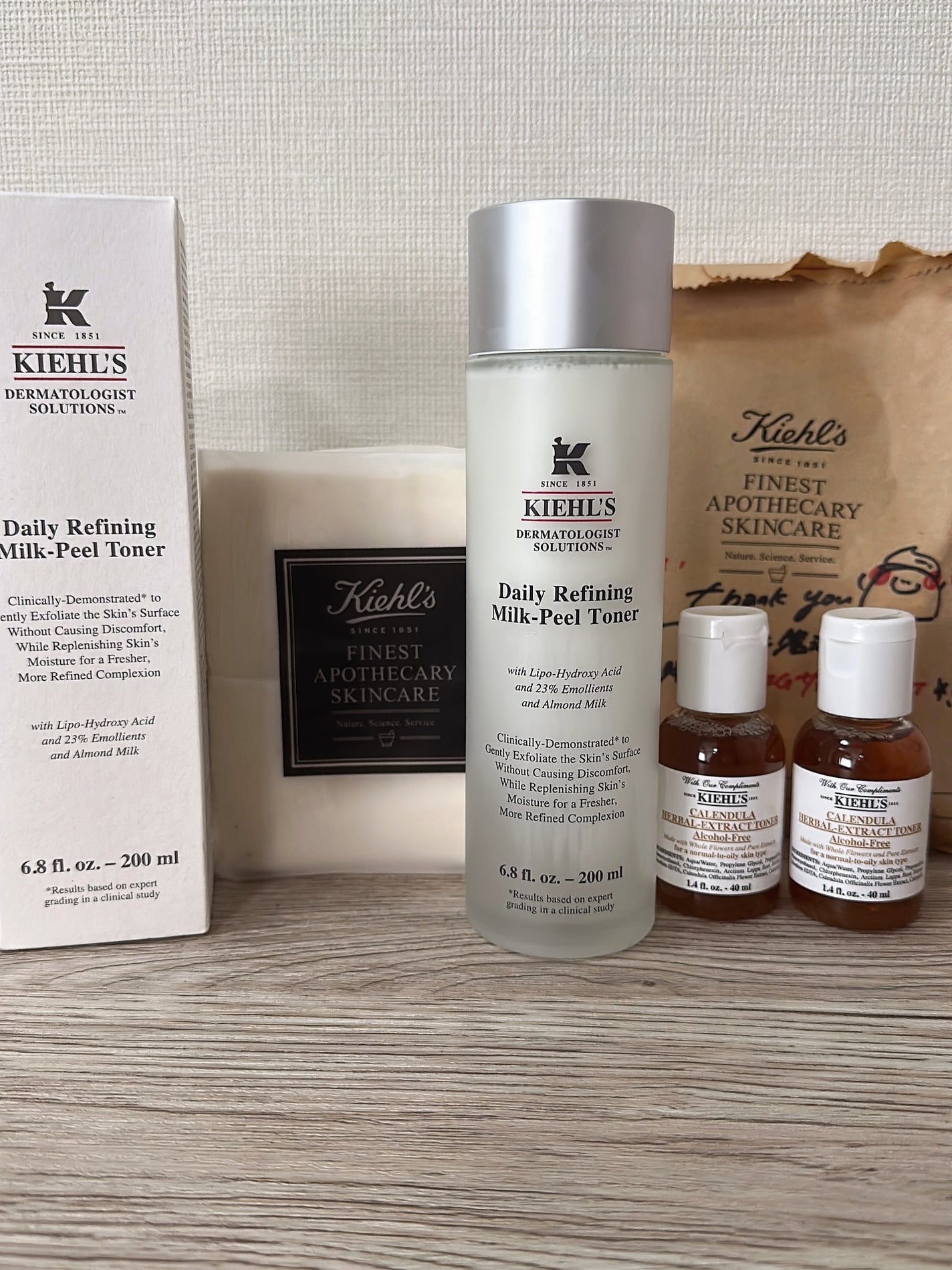 キールズ DS ライン ミルクピール トナー/Kiehl's/化粧水を使ったクチコミ(1枚目)