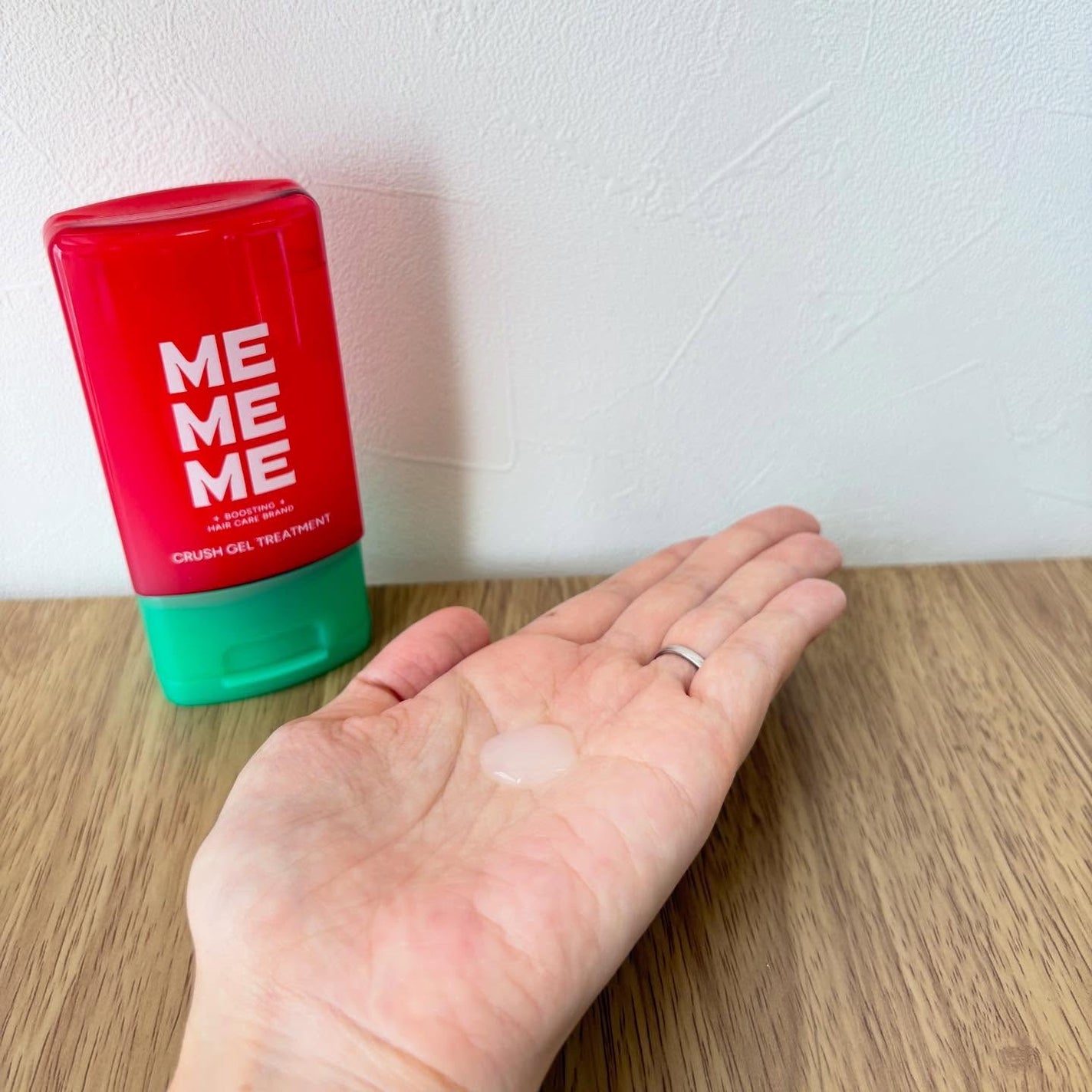 MEMEME クラッシュジェルトリートメント/MEMEME/アウトバストリートメントを使ったクチコミ(2枚目)