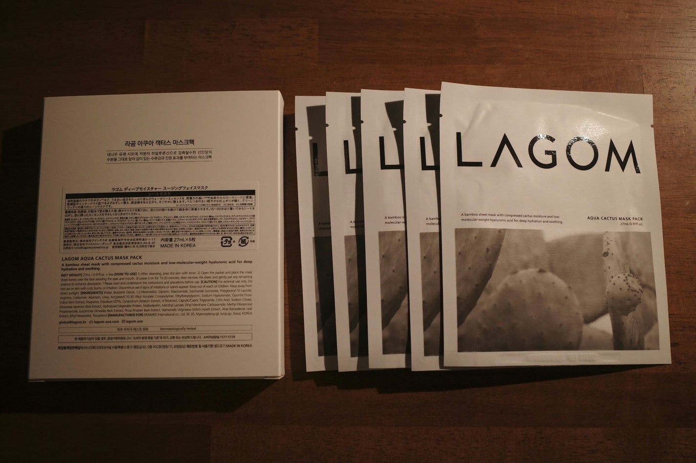 ディープモイスチャー スージングフェイスマスク(シートマスク)/LAGOM /シートマスク・パックを使ったクチコミ(1枚目)