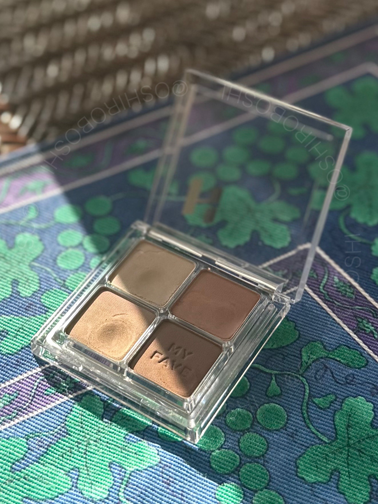 ホリカホリカ マイフェイブシャドウパレット（4カラー）/HOLIKA HOLIKA/アイシャドウパレットを使ったクチコミ（1枚目）