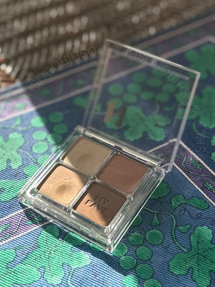 ホリカホリカ マイフェイブシャドウパレット(4カラー)/HOLIKA HOLIKA/アイシャドウパレットを使ったクチコミ(1枚目)