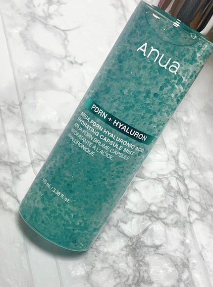 Anua PDRNヒアルロン酸ハイドレイティングミストのクチコミ「アヌア PDRNヒアルロン酸ハイドレイティングミスト
正直普通といった感じです。
ミストは.....」(2枚目)