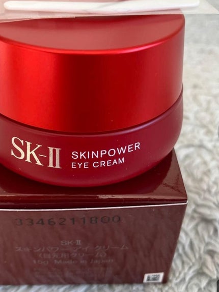 スキンパワー アイ クリーム/SK-II/アイケア・アイクリームを使ったクチコミ(1枚目)
