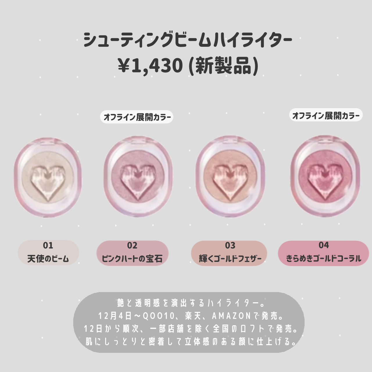 シューティング ビーム ハイライター/ETUDE/パウダーハイライトを使ったクチコミ（2枚目）