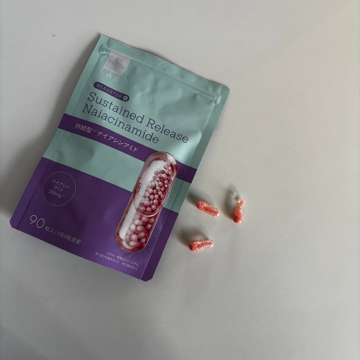 ビュースター 持続型ナイアシンアミド/matsukiyo LAB/美容サプリメントを使ったクチコミ(3枚目)
