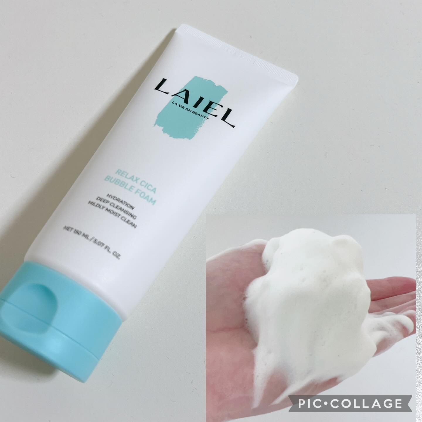 リラックス シカ バブルフォーム/LAIEL/洗顔フォームを使ったクチコミ（2枚目）