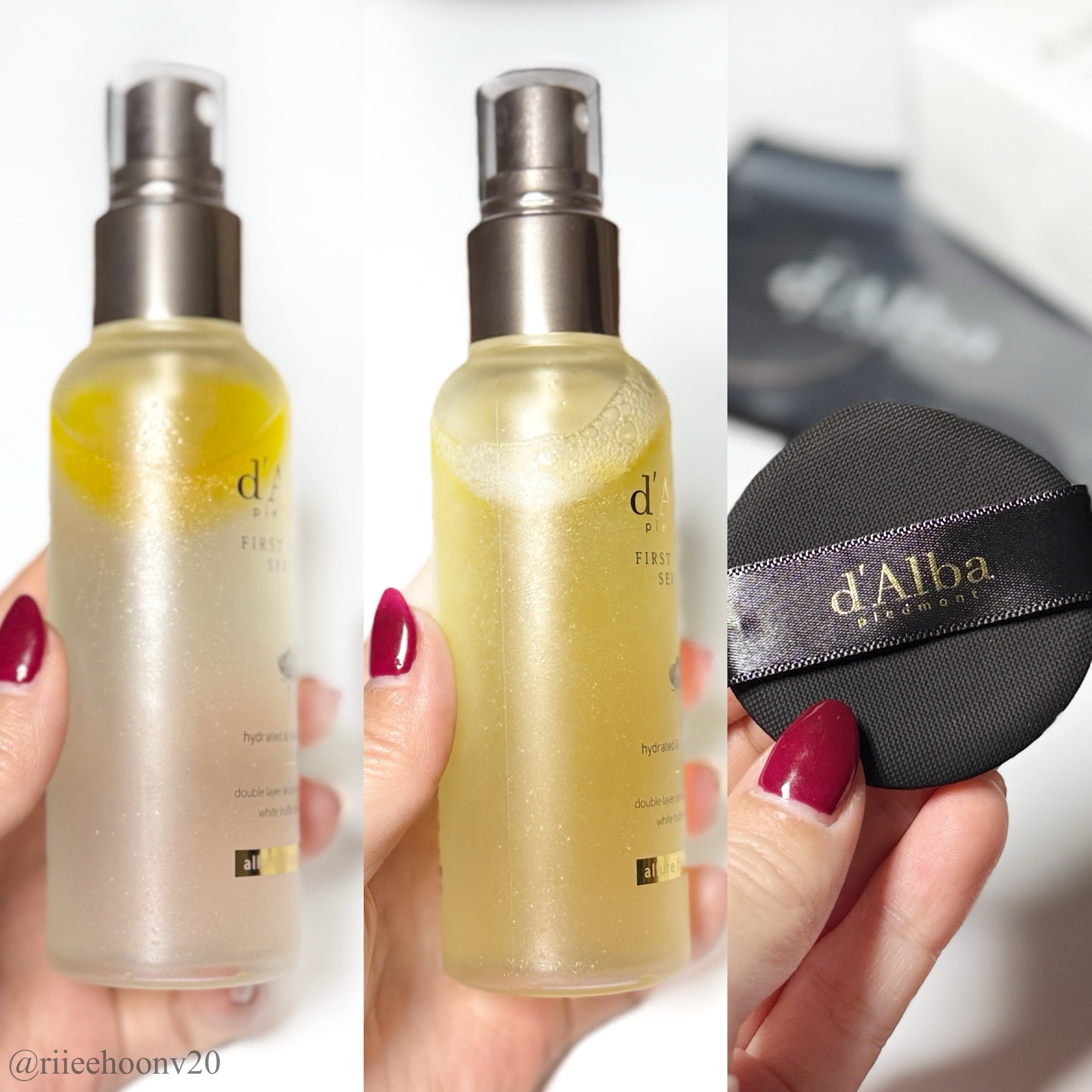 ダルバ ホワイトトリュフファーストスプレーセラム/ダルバ/ミスト状化粧水を使ったクチコミ（2枚目）