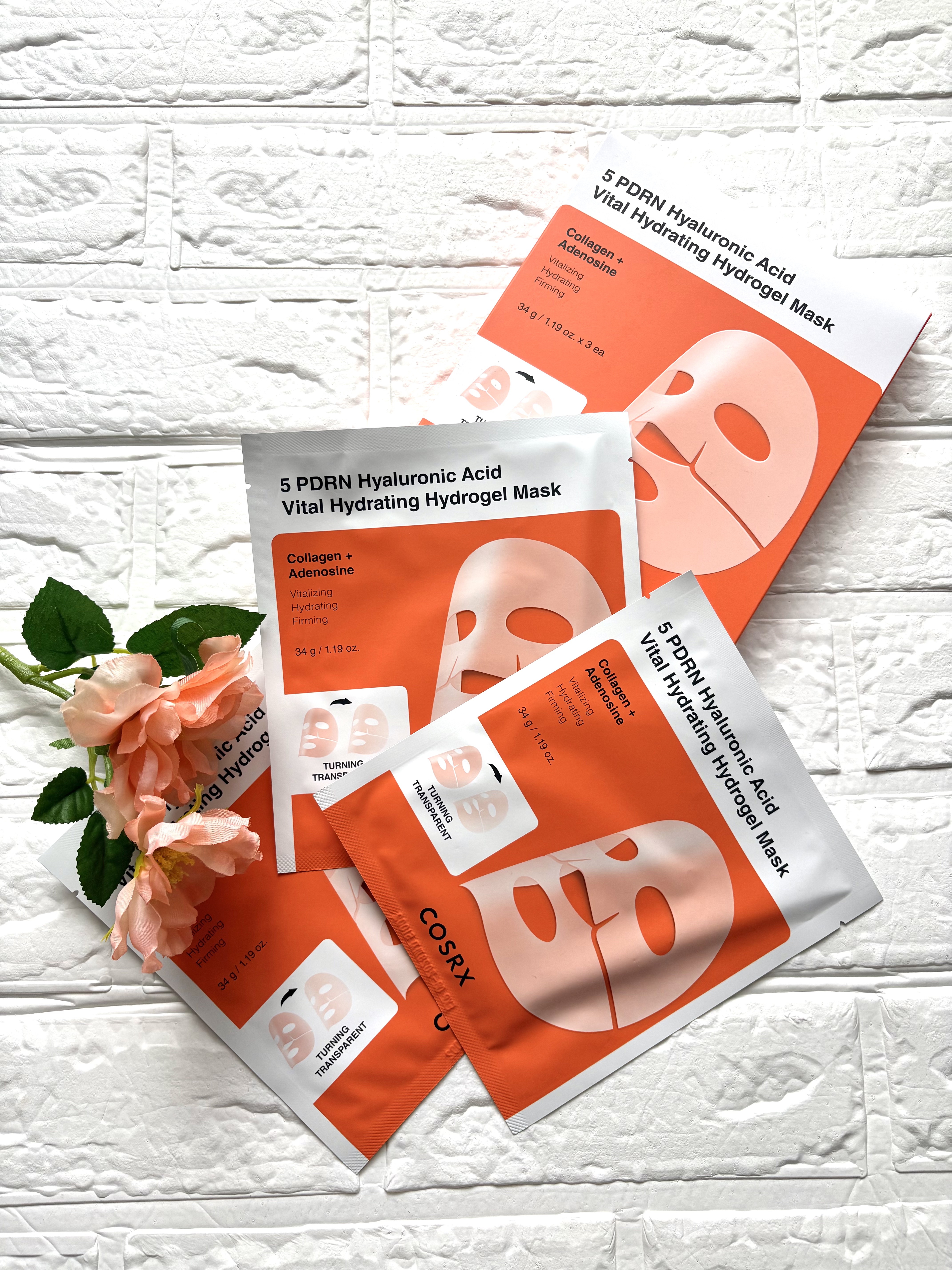 5 PDRN ヒアルロン酸 バイタル ハイドレイティング ハイドロゲルマスク/COSRX/シートマスク・パックを使ったクチコミ（1枚目）
