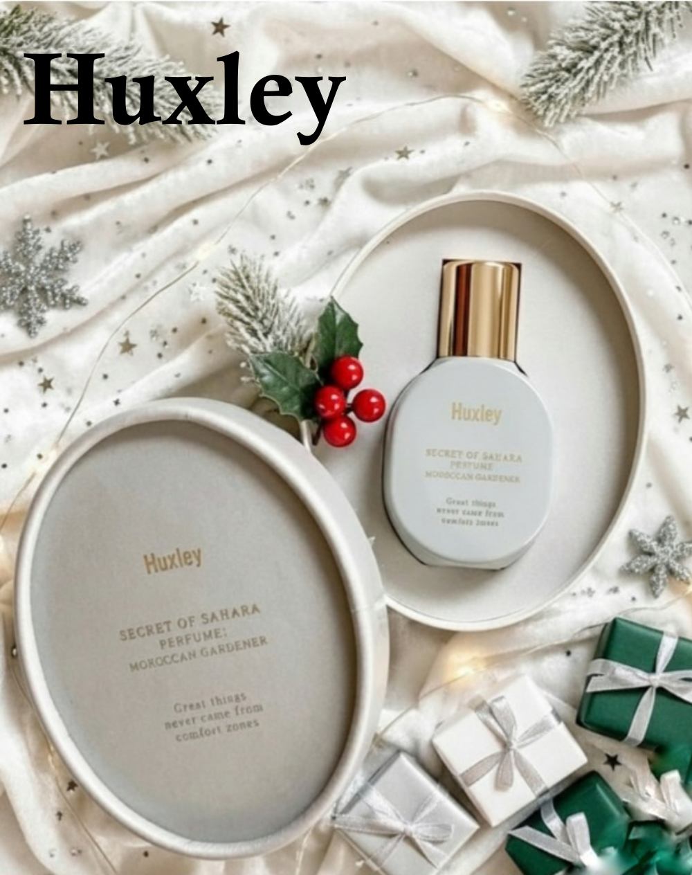 Huxley ハクスリー パフューム；モロッカンガーデナーのクチコミ「Huxley
パフューム
モロッカンガーデナー
15㎖

このHuxleyの香水は朝つけて夜ま.....」（1枚目）