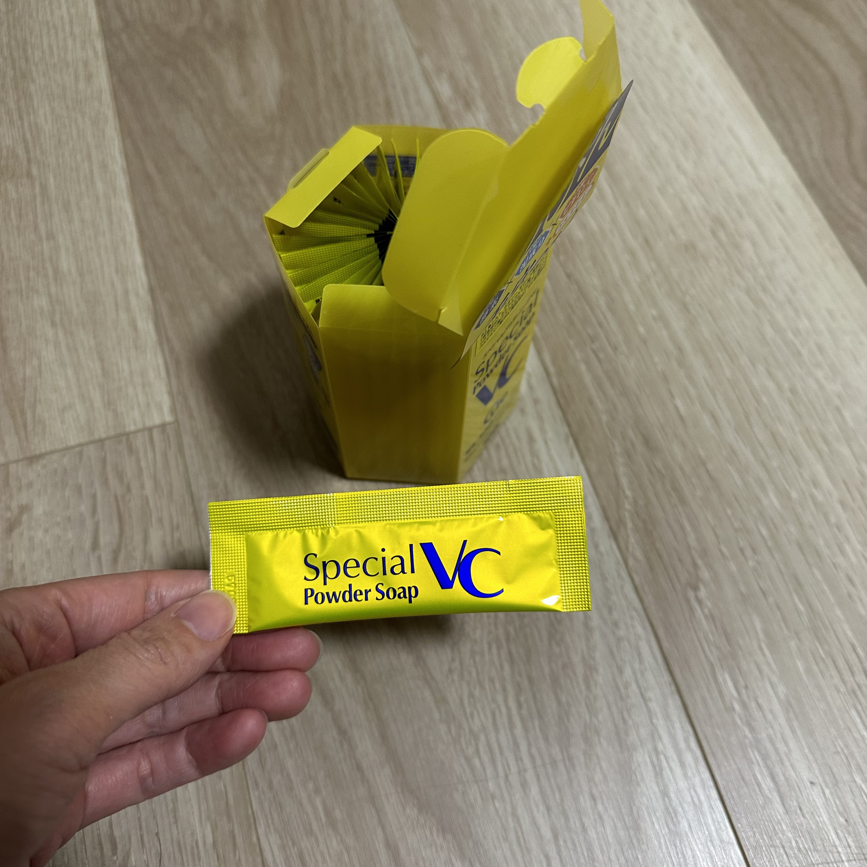 スペシャルパウダーソープＶＣ/Cure/洗顔パウダーを使ったクチコミ（2枚目）