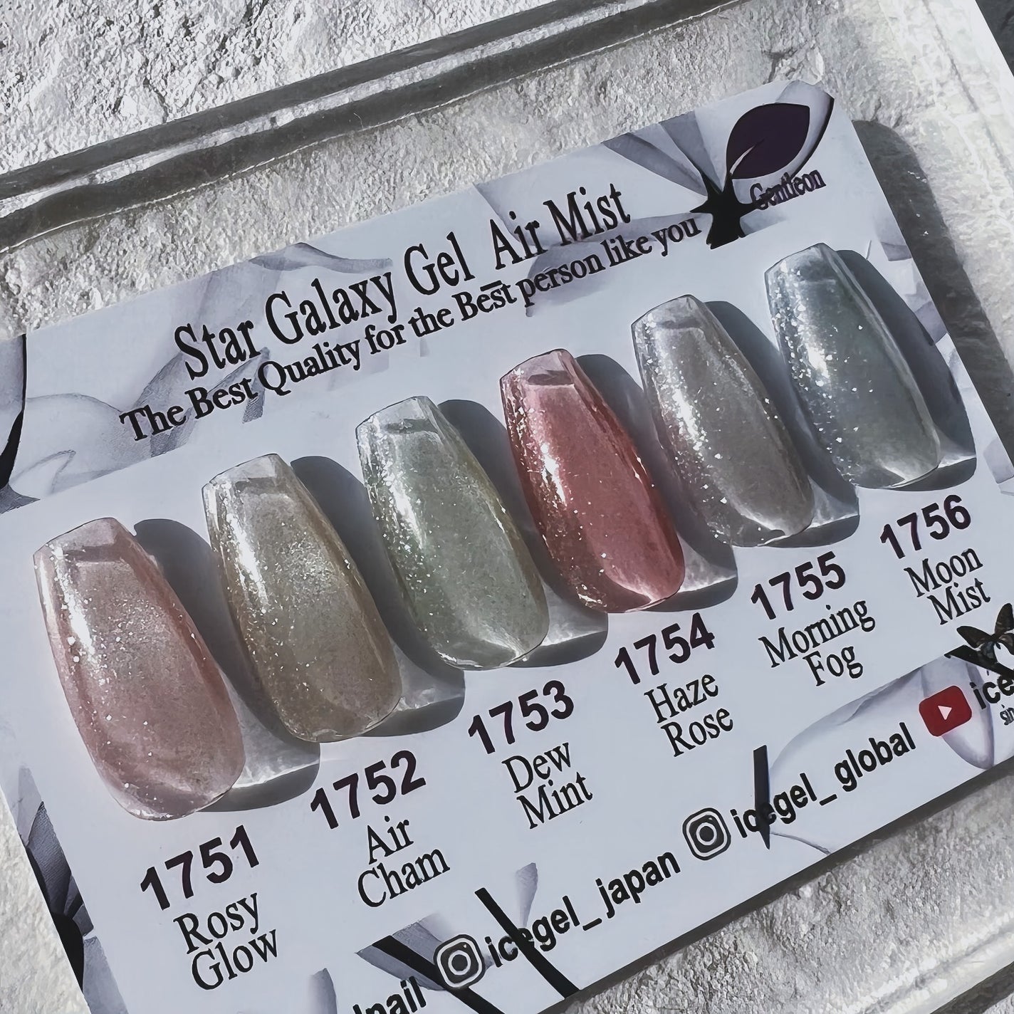 naomi on LIPS 「@icegel_japan💫STARGALAXYGEL_AIR..」(2枚目)
