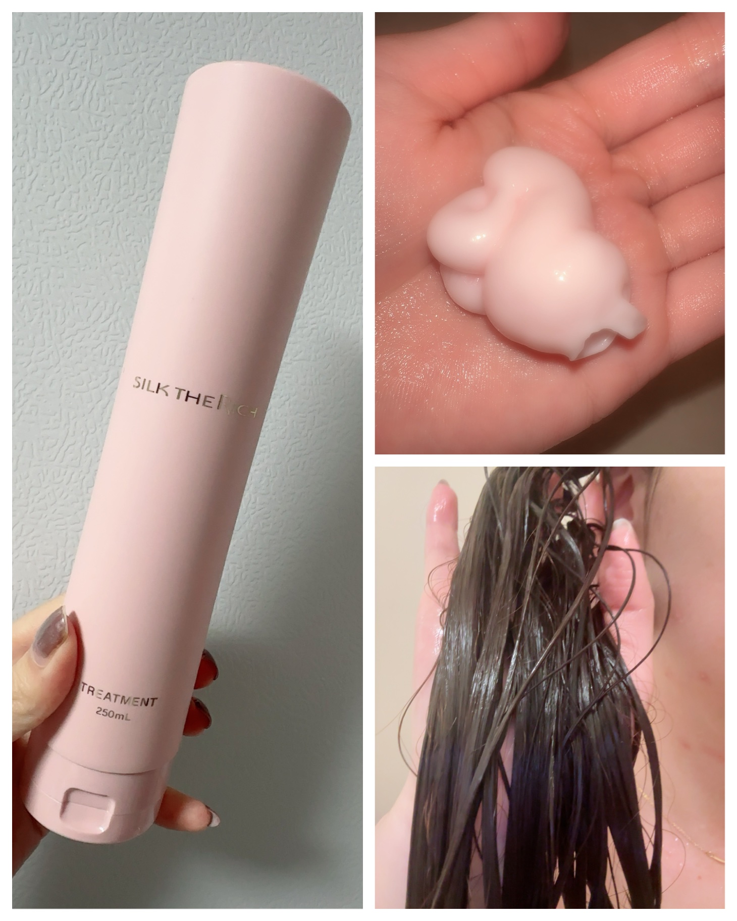 SILK THE RICH ハイモイスト&リペア シャンプー・トリートメント/SILK THE RICH/市販シャンプーを使ったクチコミ（3枚目）