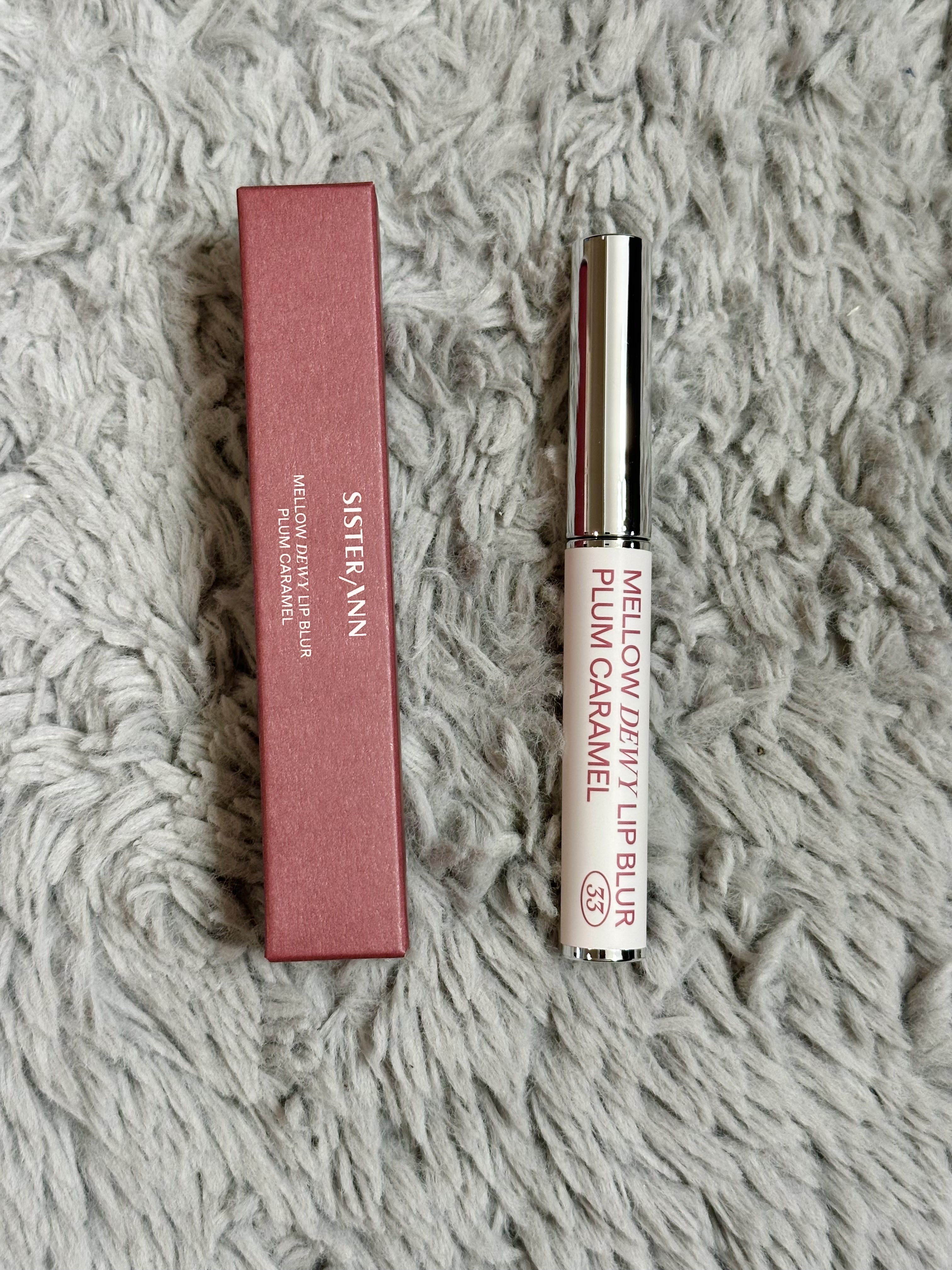 メロウデューイリップブラー/SISTER ANN/口紅を使ったクチコミ（1枚目）