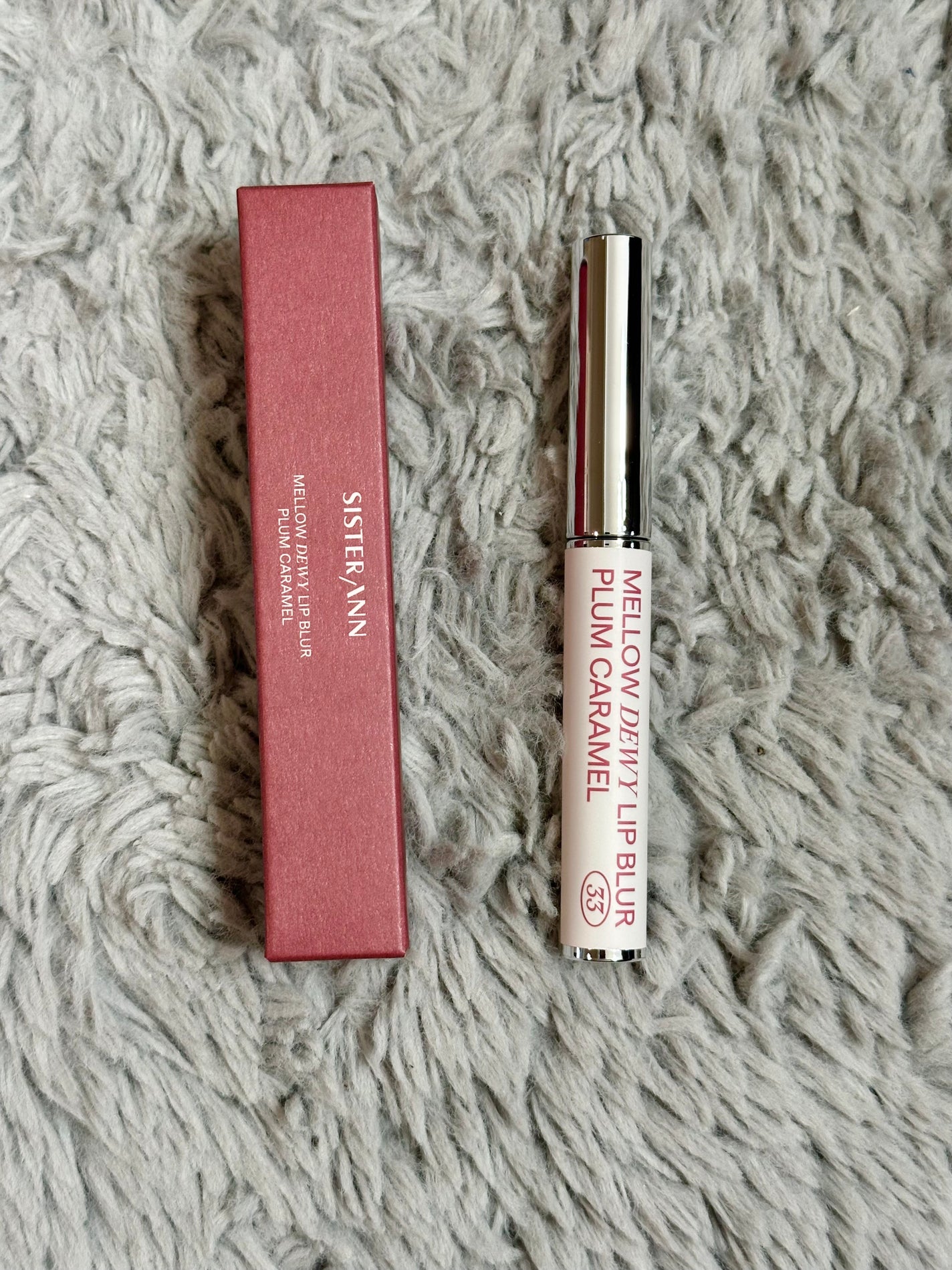 メロウデューイリップブラー/SISTER ANN/口紅を使ったクチコミ(1枚目)