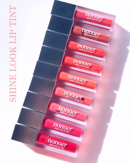 シャインロックリップティント/nonoer/リップティントを使ったクチコミ(5枚目)