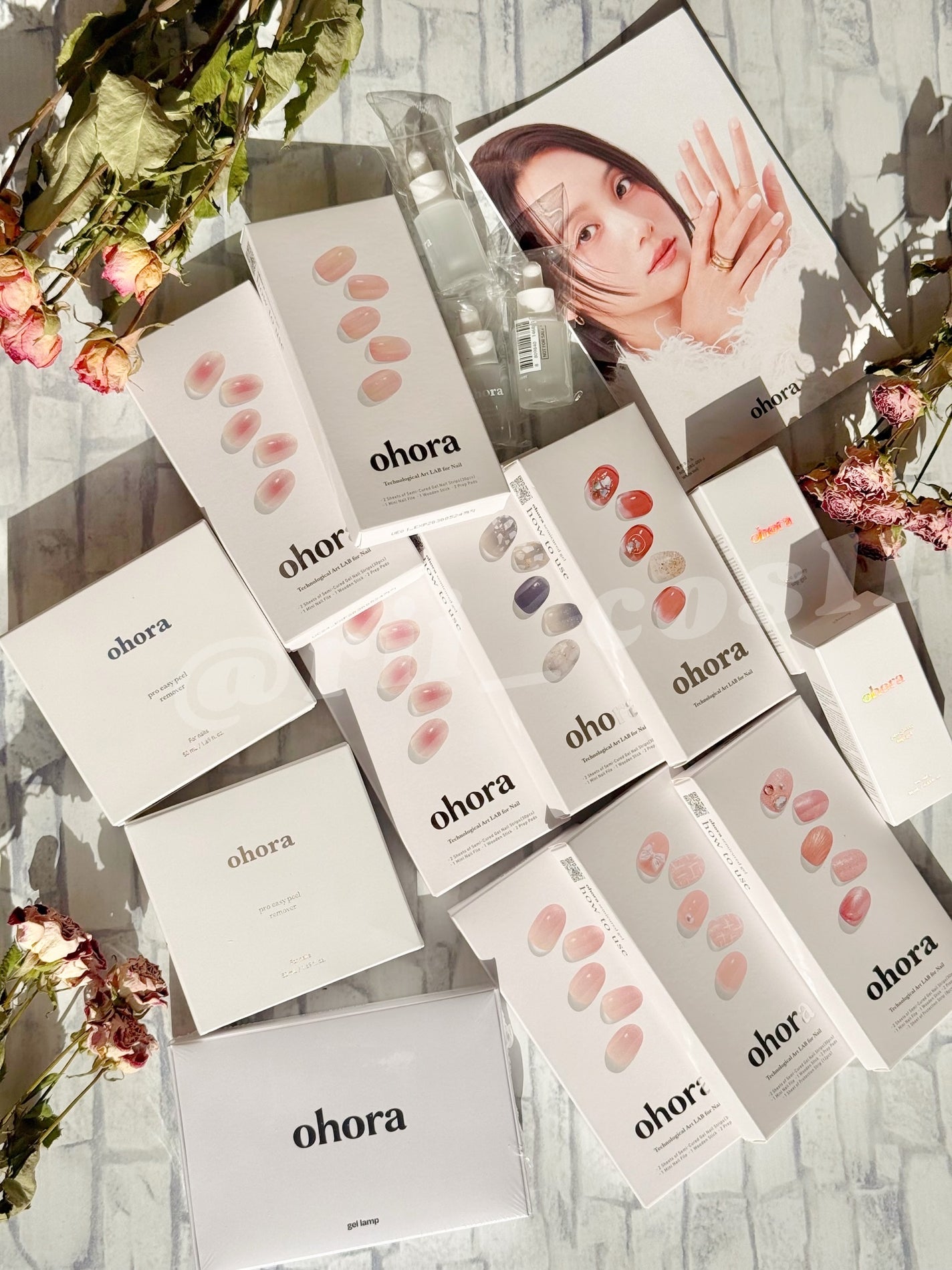 セミキュアジェルネイル(ハンド)/ohora/ネイルシールを使ったクチコミ(1枚目)