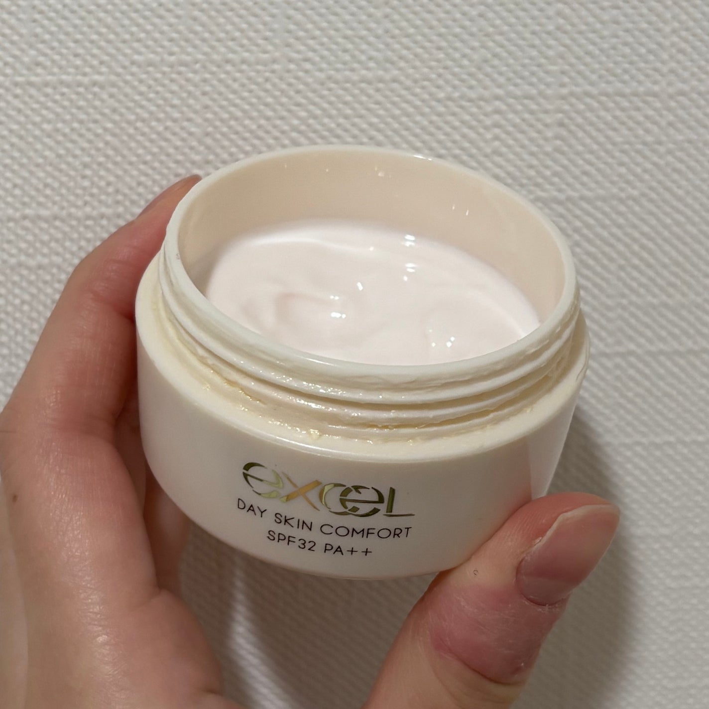 デイスキンコンフォート/excel/フェイスクリームを使ったクチコミ(3枚目)