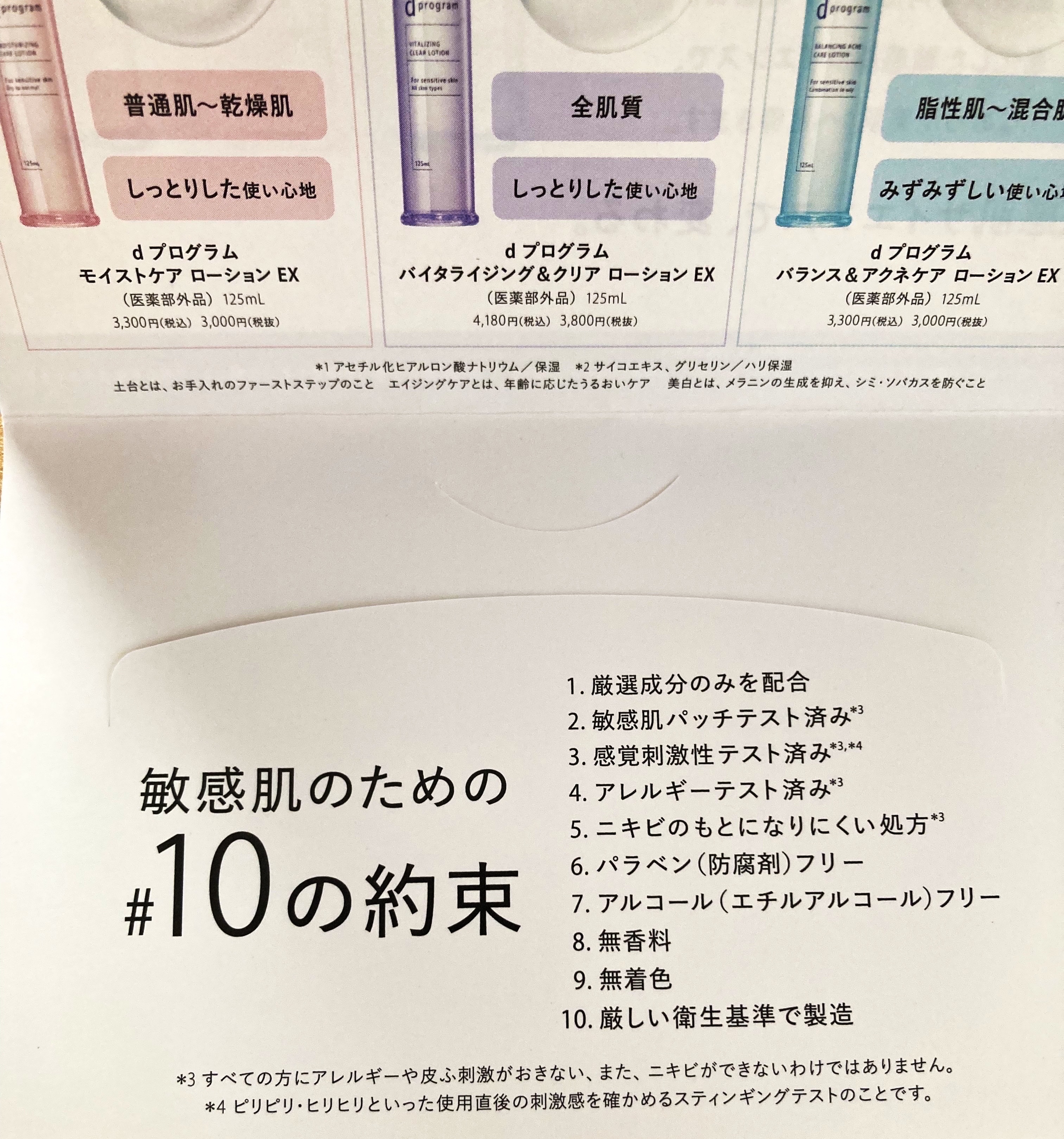 d　プログラム　バランス＆アクネケア　ローション　EX/d プログラム/化粧水を使ったクチコミ（3枚目）