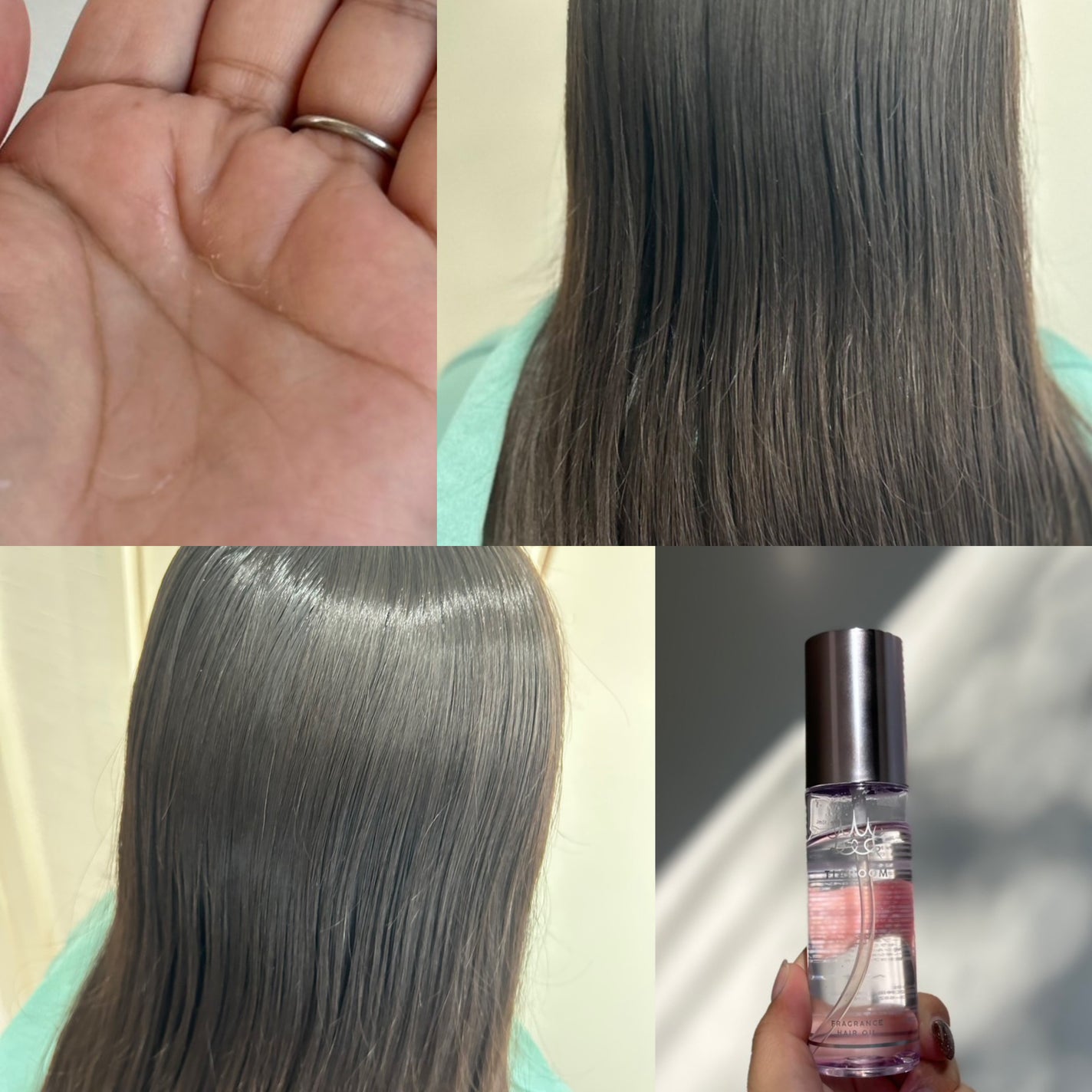フレグランスヘアオイル ホワイトブーケ/TIAROOM/ヘアミルクを使ったクチコミ(3枚目)