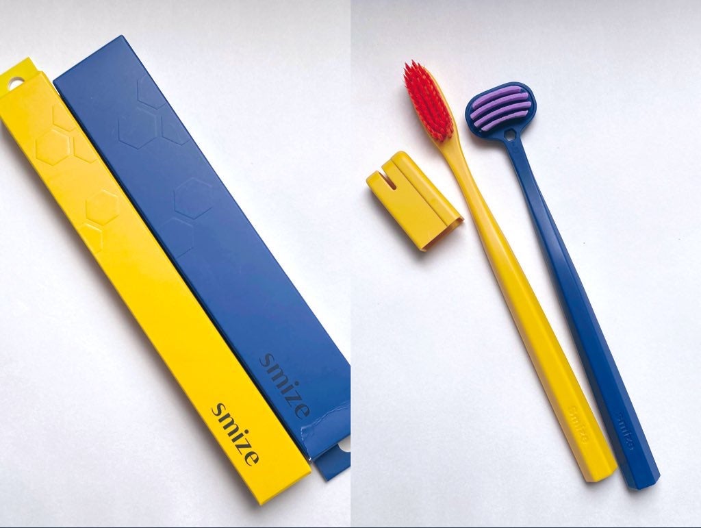 SMIZE 歯ブラシ/SMIZE/歯ブラシを使ったクチコミ(4枚目)