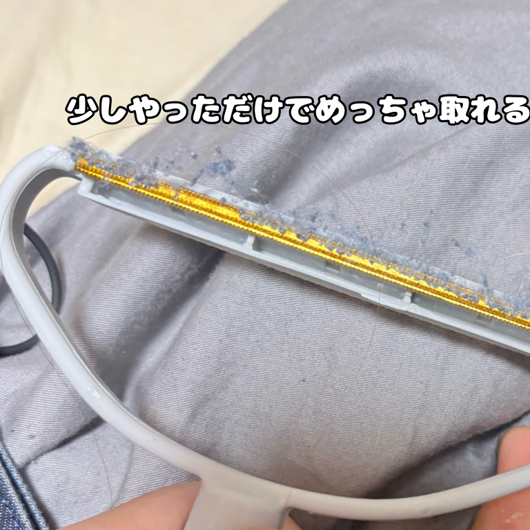 リムーバーブラシ MA-1704/キャンドゥ/その他を使ったクチコミ（2枚目）