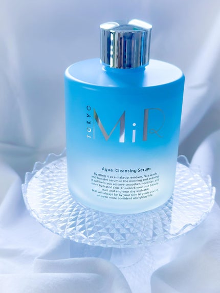 MiR アクアクレンジングセラム/MiR/クレンジングウォーターを使ったクチコミ(1枚目)